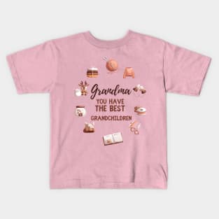 Grandma, you have the best grandchildren Kids T-Shirt